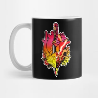 Heart and Dagger Mug